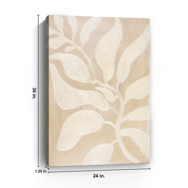 Sandy Botanical Canvas Art Print, 24x36 in.