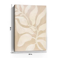 Sandy Botanical Canvas Art Print, 24x36 in.