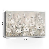 Shades of White Canvas Art Print, 32x48
