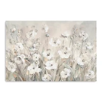 Shades of White Canvas Art Print, 32x48