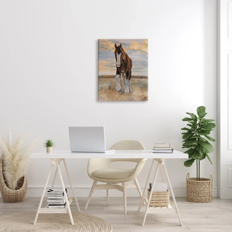 Colt Horse Canvas Art Print, 24x30 in.