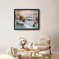 Christmas Tree Farm Framed Art Print