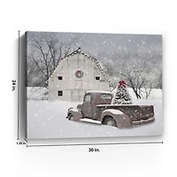 Whisper of Christmas Canvas Art Print, 24x30