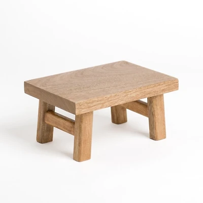 Mango Wood Rectangular Riser