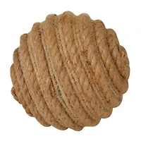 Handmade Jute Rope Orbs, Set of 4