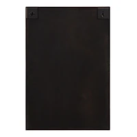 Farmhouse Chic Rustic Wood & Iron Wall Cabinet