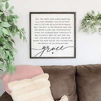 His Everlasting Grace Wall Plaque