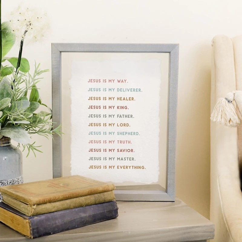 Jesus is My Everything Wall Plaque