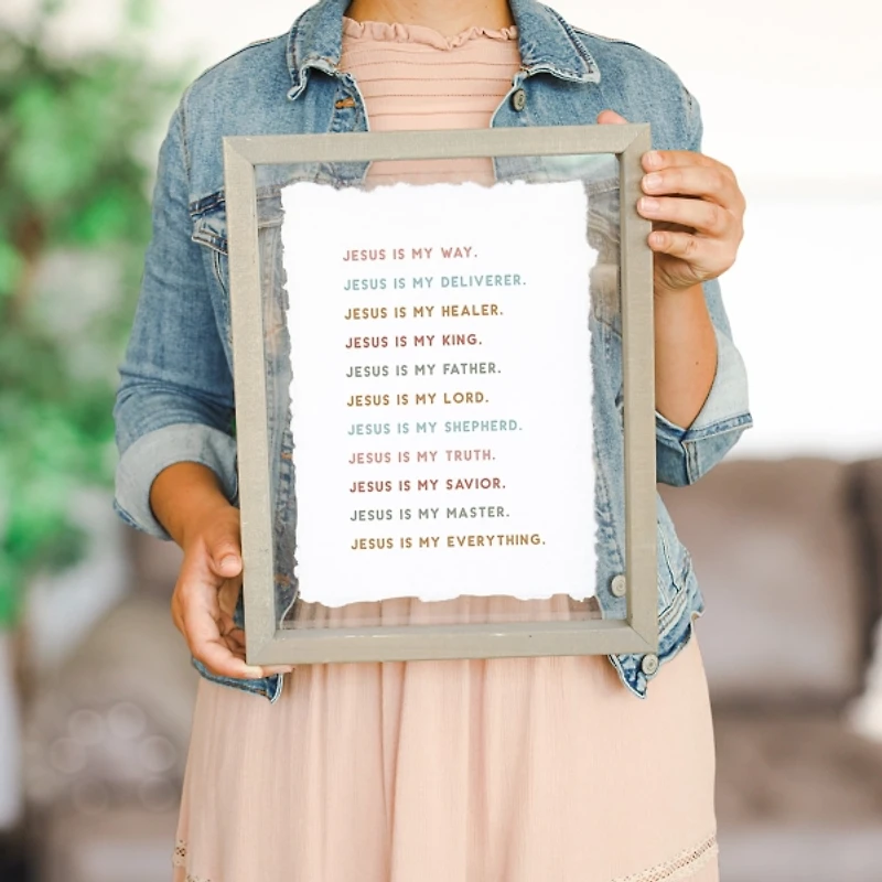 Jesus is My Everything Wall Plaque