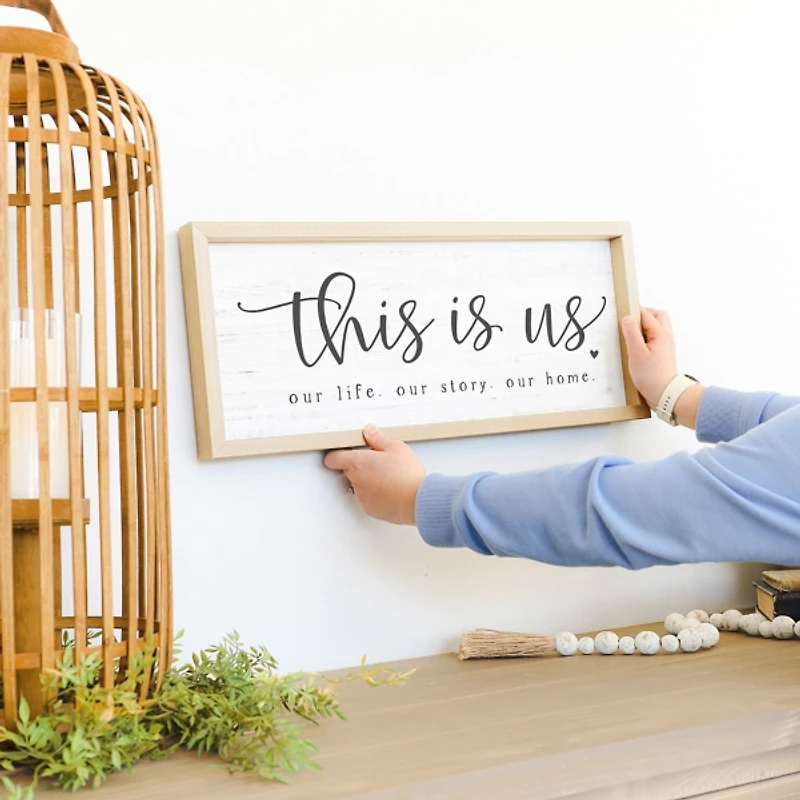 This is Us Wall Plaque