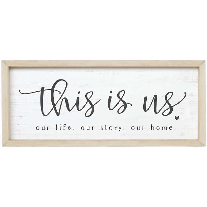 This is Us Wall Plaque
