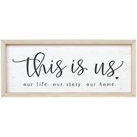 This is Us Wall Plaque