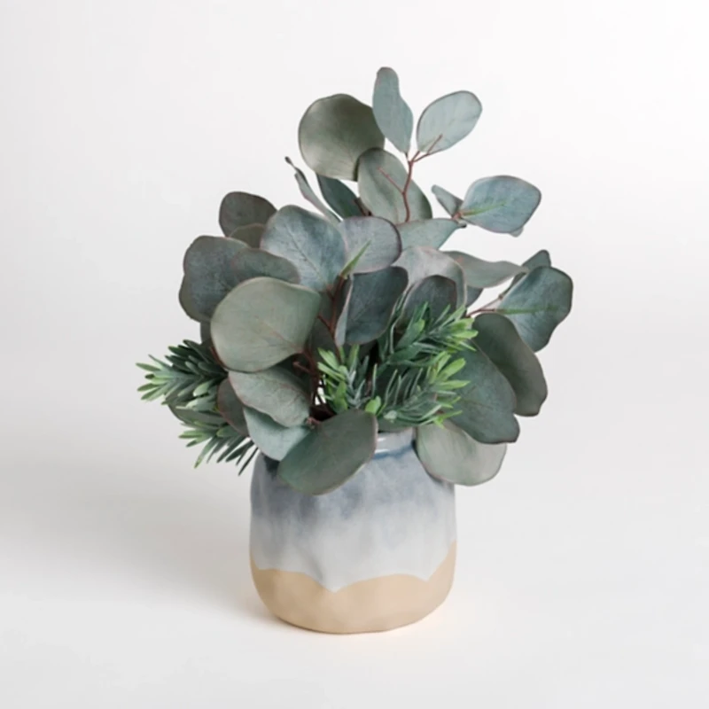 Eucalyptus Arrangement in Ombre Vase