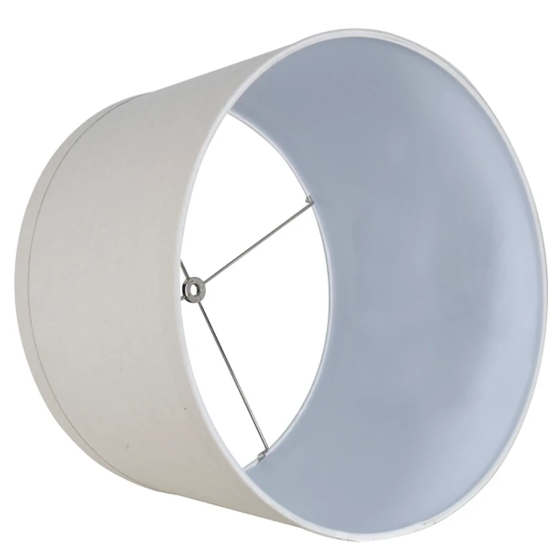 Silver Textured Table Lamps, Set of 2