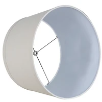 Silver Textured Table Lamps, Set of 2