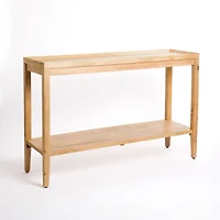 Natural Wood Hughes Console Table