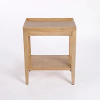 Natural Wood Hughes Side Table