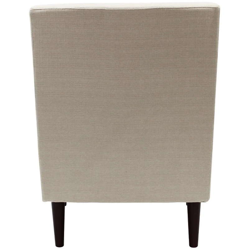 Cream Ellen Rolled Arms Accent Chair