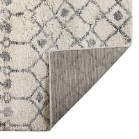 Gray Diamond Area Rug, 8x10