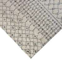 Gray Diamond Area Rug, 8x10