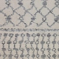 Gray Diamond Area Rug, 8x10