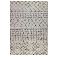 Gray Diamond Area Rug, 8x10