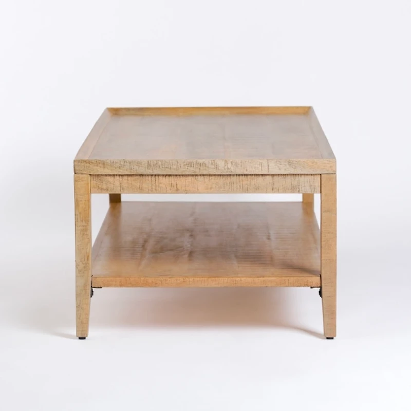 Natural Wood Hughes Coffee Table