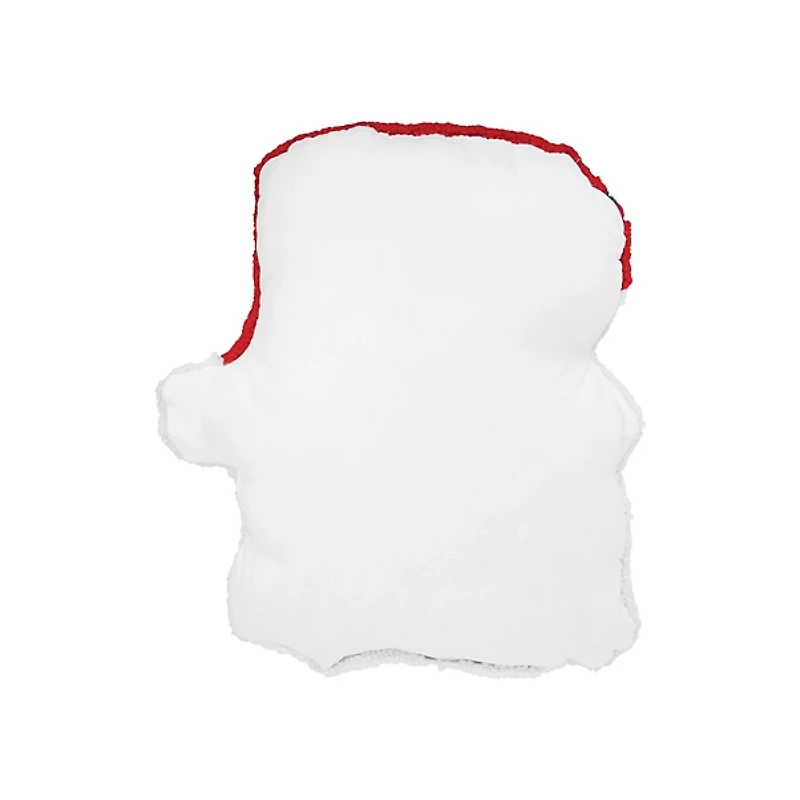 Jolly Old Saint Nicholas Shaped Pillow
