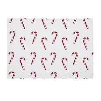 Candy Cane Wishes Placemats, Set of 6