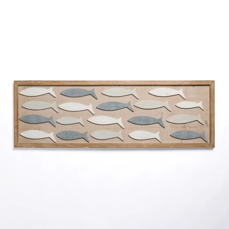 Shoalmate Fish Wood Wall Plaque