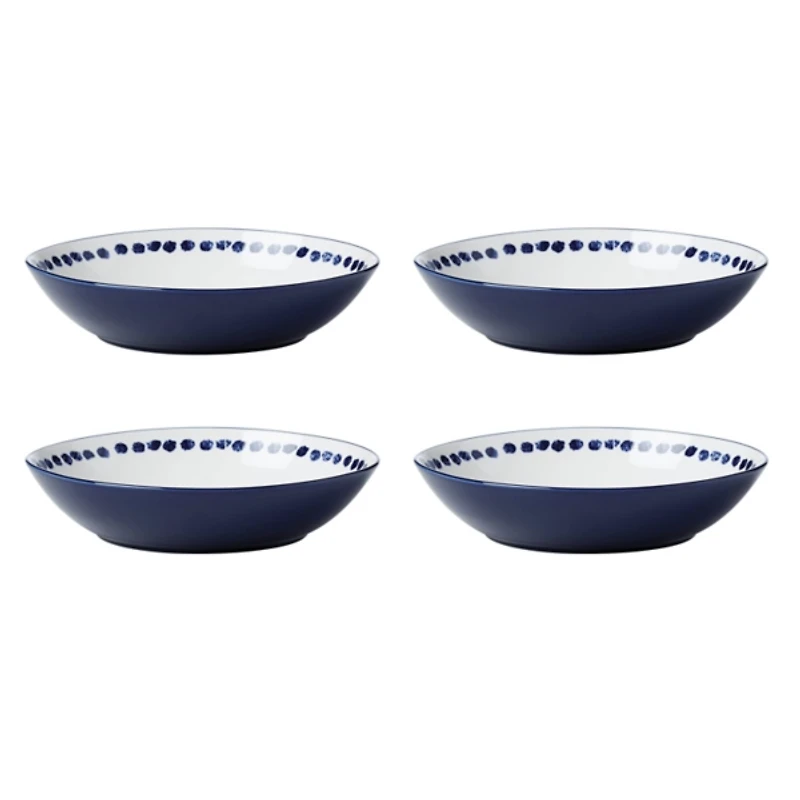 Blue & White Harbour 12-pc. Dinnerware Set