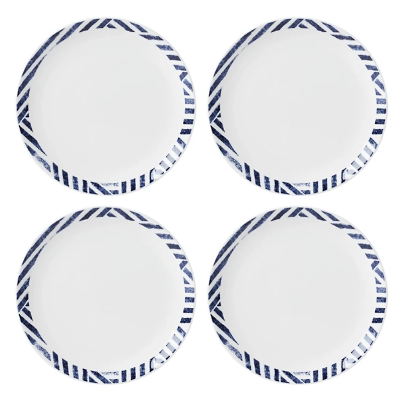 Blue & White Harbour 12-pc. Dinnerware Set