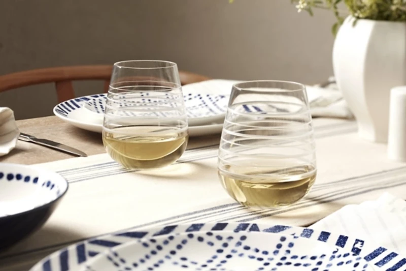 Blue & White Harbour 12-pc. Dinnerware Set