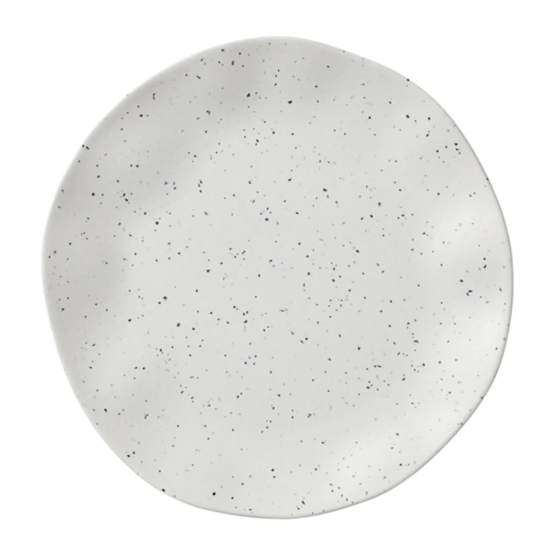 Cream Terrazzo 12-pc. Melamine Dinnerware Set