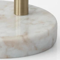 Cream Bowman Arched Floor Lamp