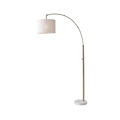 Cream Bowman Arched Floor Lamp