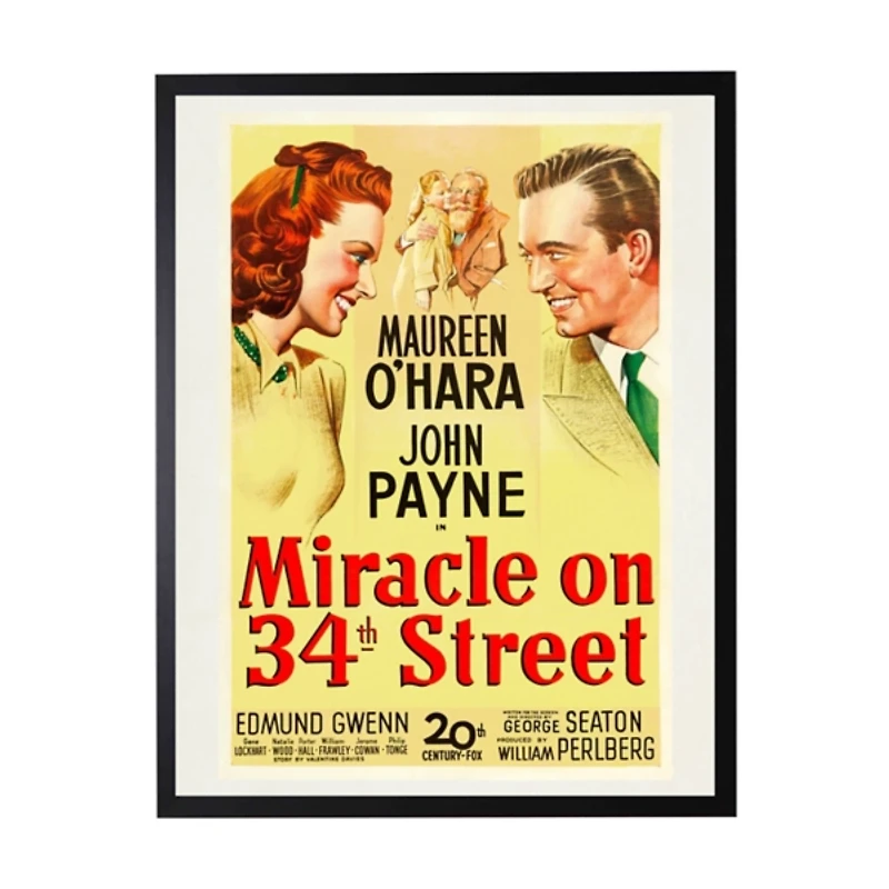 Miracle on 34th Street Framed Print