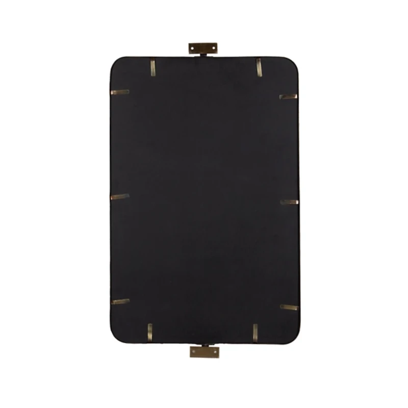 Gold Rectangle Pivot Wall Mirror