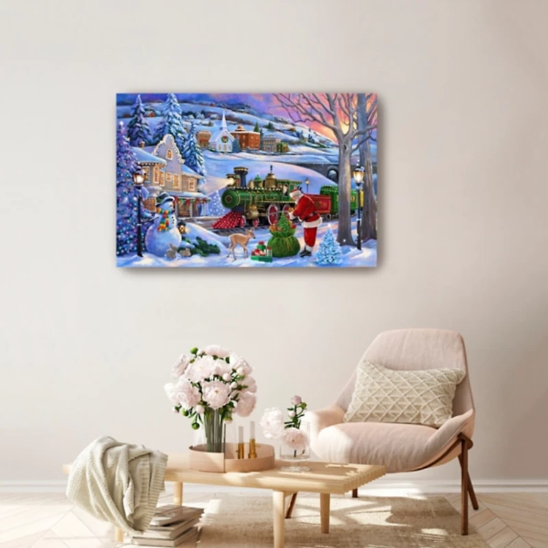 Winter Wonderland Canvas Art Print, 24x36