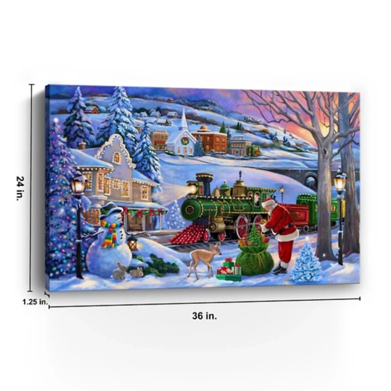 Winter Wonderland Canvas Art Print, 24x36