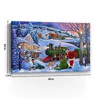 Winter Wonderland Canvas Art Print, 24x36