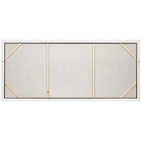 Gold Foil Wild Horses Framed Canvas Art Print