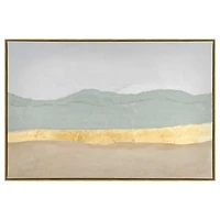 Layers Framed Canvas Art Print