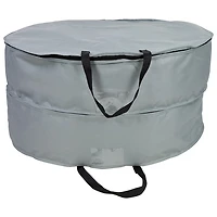 Gray Double Wreath Storage Bag