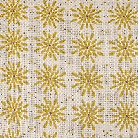 Mustard Boho Floral Indoor/Outdoor Pillow