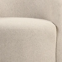 Khaki Boucle Danielle Accent Chair