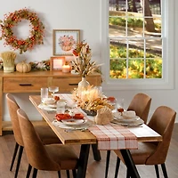 Glenn Natural Wood Rectangular Dining Table