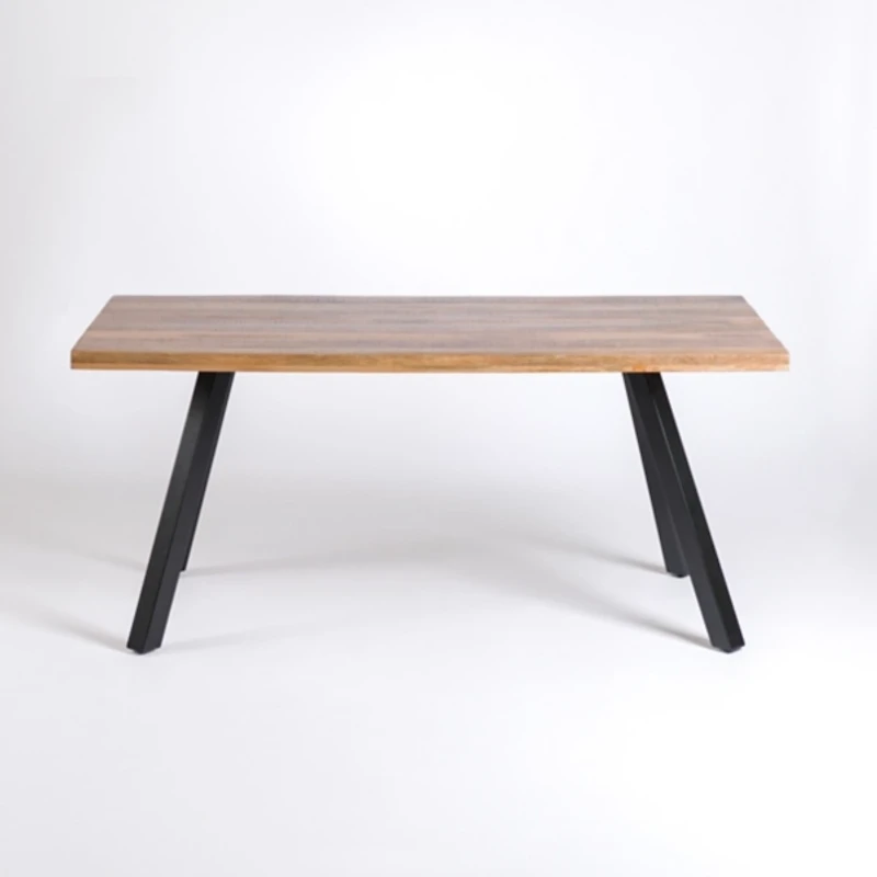 Glenn Natural Wood Rectangular Dining Table