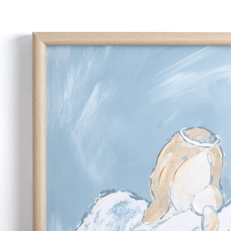 Blue Angel I Framed Art Print