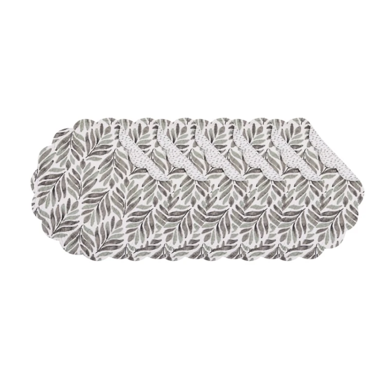 Blaire Botanical Round Placemats, Set of 6